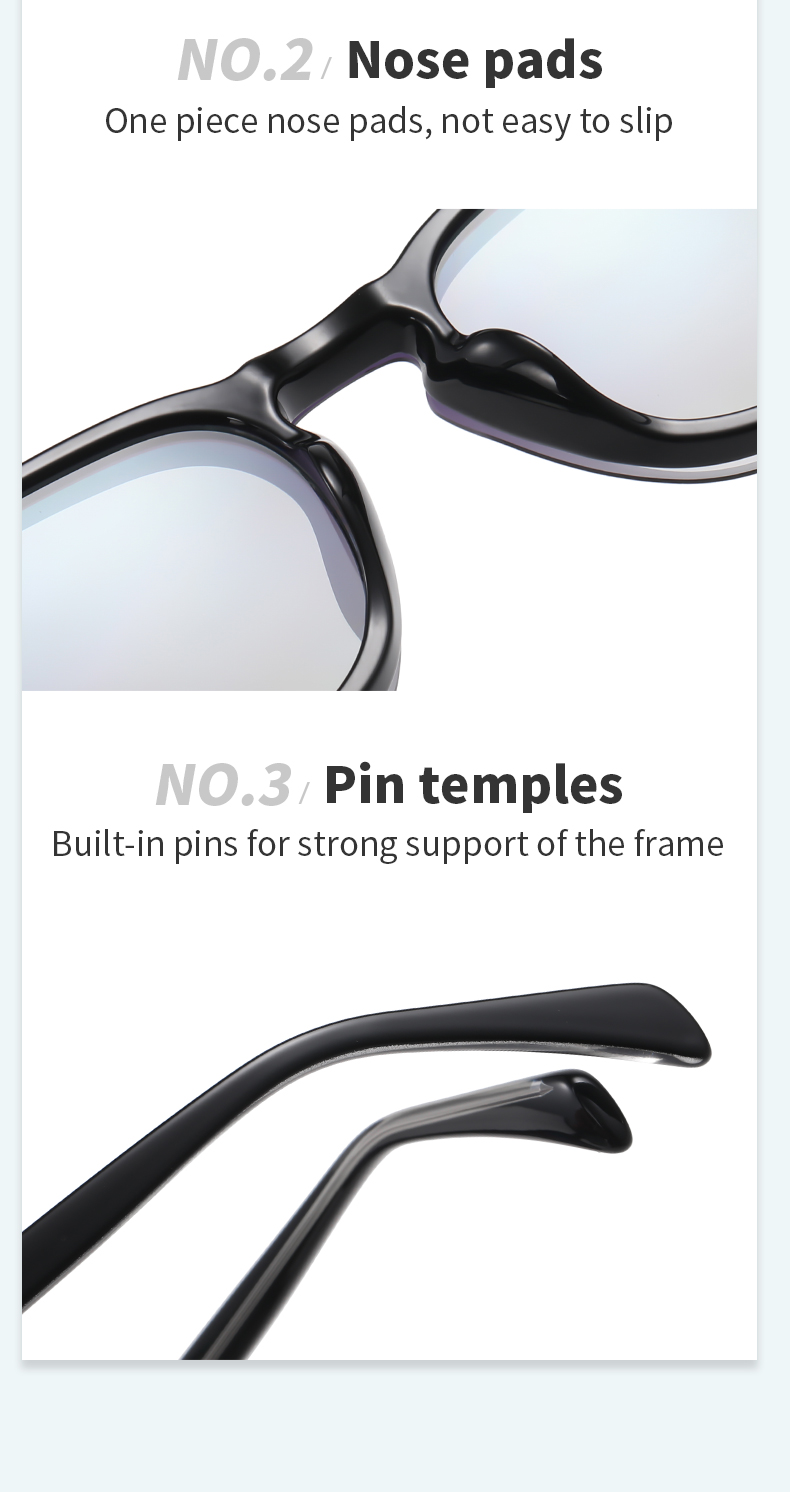  RUISENS'S Functional Clip-On Polarized Sunglasses  CG7202