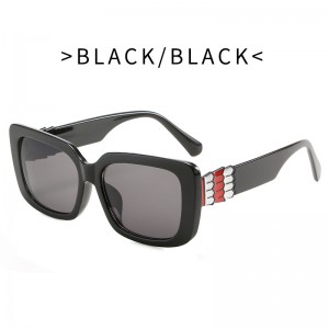 फैक्टरी थोक मूल्य पीसी फ्रेम सनी विभिन्न रंग उपलब्ध यूवी 400 काले चश्मे