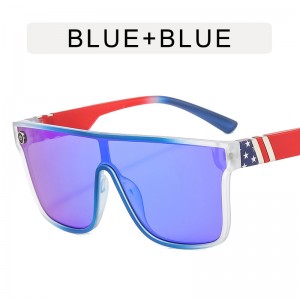 फैशनेबल पुरुषों और महिलाओं के लिए हॉट वेस्टर्न स्टाइल आकर्षक स्क्वायर फ्रेम स्पोर्ट्स धूप का चश्मा