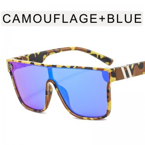 फैशनेबल पुरुषों और महिलाओं के लिए हॉट वेस्टर्न स्टाइल आकर्षक स्क्वायर फ्रेम स्पोर्ट्स धूप का चश्मा