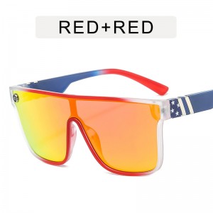 फैशनेबल पुरुषों और महिलाओं के लिए हॉट वेस्टर्न स्टाइल आकर्षक स्क्वायर फ्रेम स्पोर्ट्स धूप का चश्मा