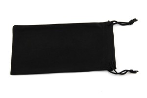 RUISE'S nouveau sac à lunettes en microfibre sac de rangement à cordon de couleur unie RS-55