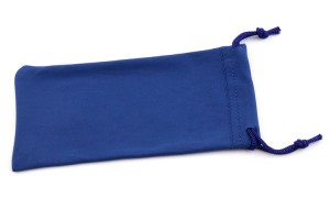 RUISE'S nouveau sac à lunettes en microfibre sac de rangement à cordon de couleur unie RS-55