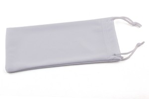 RUISE'S nouveau sac à lunettes en microfibre sac de rangement à cordon de couleur unie RS-55