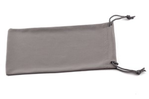 RUISE'S nouveau sac à lunettes en microfibre sac de rangement à cordon de couleur unie RS-55