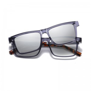 RUISENS’S Functional Magnetic Clip-On Sunglasses Blue Light Blocking CG7703