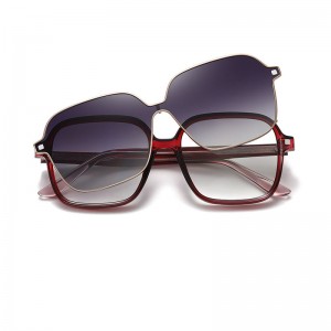 RUISENS’S Multi-Function Glasses Polarized Clip-On Sunglasses CG7801
