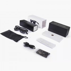 RUISEN'S Gafas Bluetooth Inteligentes Gafas de Sol polarizadas Escuchar música Escuchar el teléfono Gafas para Conducir Gafas Bluetooth Inteligentes E20