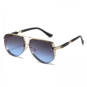 RUISEN’S Men’s Mediterranean Style Metal Frame Sunglasses 2586