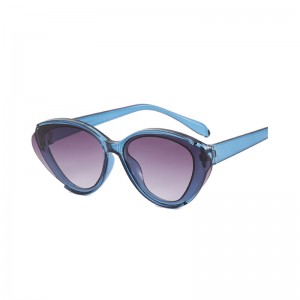 프로모션 가격 2022 새로운 스타일의 작은 고양이 눈 선글라스 힙합 스트리트 스타일의 멋진 음영