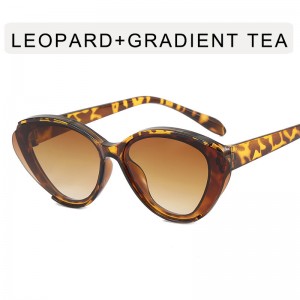 프로모션 가격 2022 새로운 스타일의 작은 고양이 눈 선글라스 힙합 스트리트 스타일의 멋진 음영