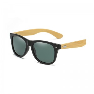 प्रचार मूल्य UV400 बांस मंदिर शेड्स रेट्रो ऑक्सिडेंटल स्टाइल कीलक धूप का चश्मा