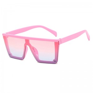 RUISEN’S Children’s One-piece Fashion Sunglasses in Large Rims 6652