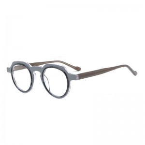 RUISEN’S Fashion Polygonal Acetate Optical Glasses Frame X014