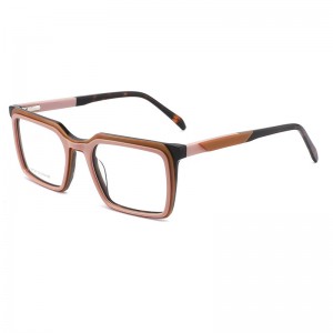 RUISEN’S Fashion Square Acetate Carved Optical Glasses Frame K021