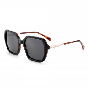 RUISEN’S  UV400 Polarized Acetate Frame Sunglasses YD1586T