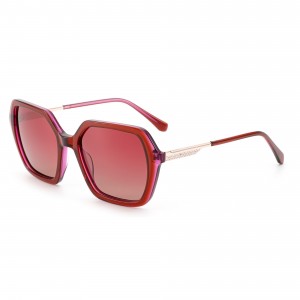 RUISEN’S  UV400 Polarized Acetate Frame Sunglasses YD1586T