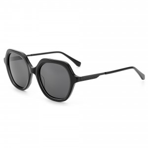 RUISEN’S Square Acetate Polarized SunglassesYD1857T