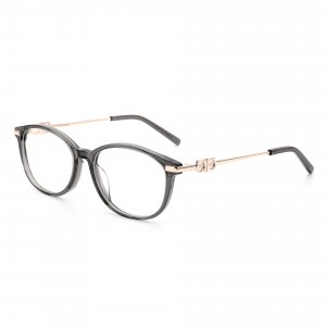 RUISEN’S Tortoise Shell Acetate Rectangle Eyeglasses Hypoallergenic Daily Glasses Frame YD1590