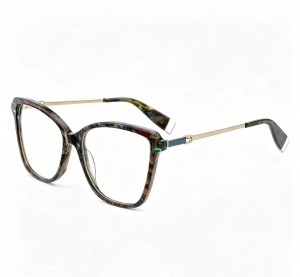 RUISEN’S Women‘s Cat Eye Square Acetate Optical Eyeglass Frames 8016