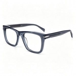 RUISEN’S Transparent Oversized Square Acetate Eyeglasses VG5008AF