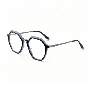 RUISEN’S Fashion hexagon acetate optical eyewear  8015