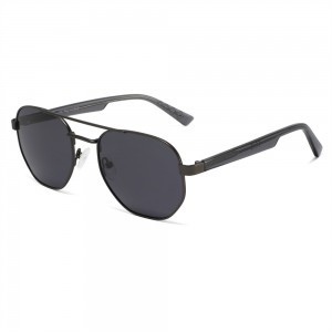 RUISEN’S Vintage Square Gradient Sunglasses UV Protection Unisex Fashion Shades 8517