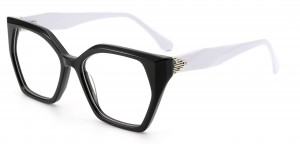 RUISEN’S Vintage Tortoise Eyewear Fashion Glasses Luxury Geometric Frames For Street Party Daily Office Wear Ladies Specs 1002