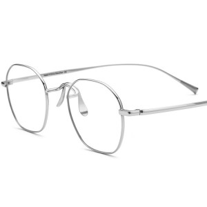 RUISEN’S Fashion Square Pure Titanium Myopia Frame Light Optical Eyeglasses For 185731