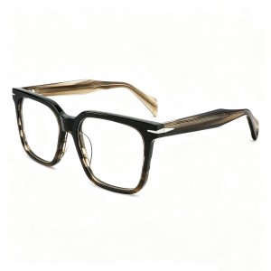 RUISEN’S  Structured Wide Square Acetate Frames VG5027
