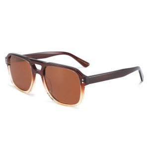 RUISEN’SVintage Square Gradient Sunglasses UV Protection Unisex Fashion Shades 8610