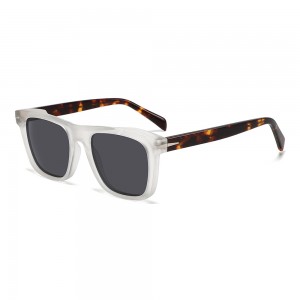 RUISEN’SClassic Square Acetate Polarized Sunglasses 8917