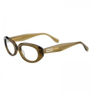 RUISEN’S Acetate Fashion oval-shaped frame Glasses SE1131
