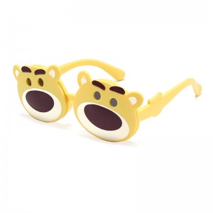 RUISEN’S Kids Flip-Up Bear Glasses
