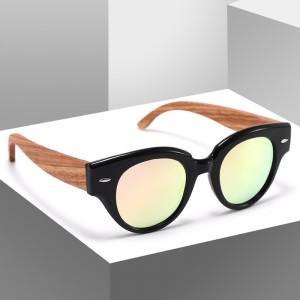 Kacamata UV400 Kayu Tanpa Bingkai Fashion Baru RUISEN RS-1545