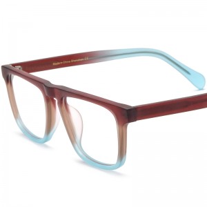 RUISEN’S New Multi-Color Matte Square Acetate Eyeglass Frames Optical Glasses 19283