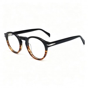 RUISEN’S Vintage Literary Round Optical Eyeglasses, Unisex Versatile Frames For Commute & Leisure VG5011AF