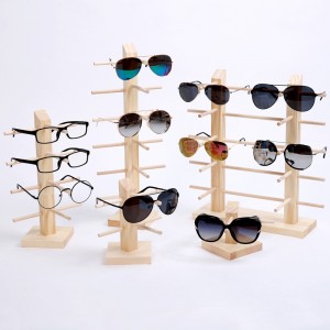 RUISEN’S  Detachable Log Multiple Sunglasses Display Rack RS-014