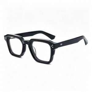 RUISEN’S Double Layer Rivet Square Acetate Frames VG66303