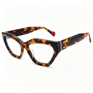 RUISEN’S Upturned Pointed Thick Rim Optical Frames VG6018AF