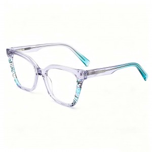 RUISEN’S Wavy Inlay Cat Eye Optical Eyewear FP2265