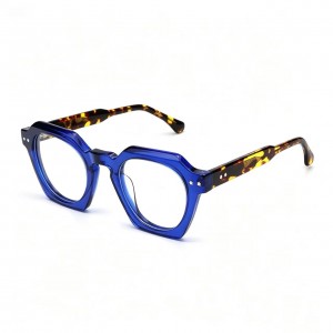 RUISEN’S Octagonal Angled Modified Round Eyeglasses VG66310