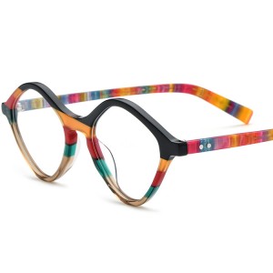 RUISEN’S New Cat Eye Acetate Eyeglass Frame 19218