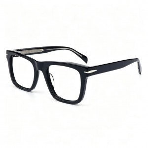 RUISEN’S Transparent Oversized Square Acetate Eyeglasses VG5008AF