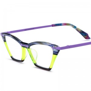 RUISEN’S Cat-Eye Acetate Optical Eyeglass Frames 19379