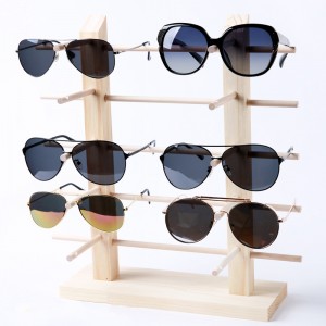 RUISEN’S  Detachable Log Multiple Sunglasses Display Rack RS-014