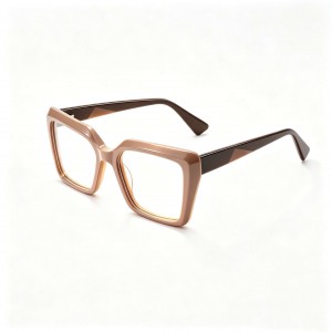RUISEN’S Sturdy Thick Acetate Fashion Prescription Eyeglasses F2853