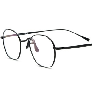 RUISEN’S Fashion Square Pure Titanium Myopia Frame Light Optical Eyeglasses For 185731