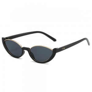 RUISEN’S Metal Semi-Rim Sunglasses For Women  86054