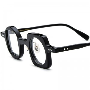 RUISEN’S New Fashion Personalized Large Frame Acetate Eyeglass Frames 19189